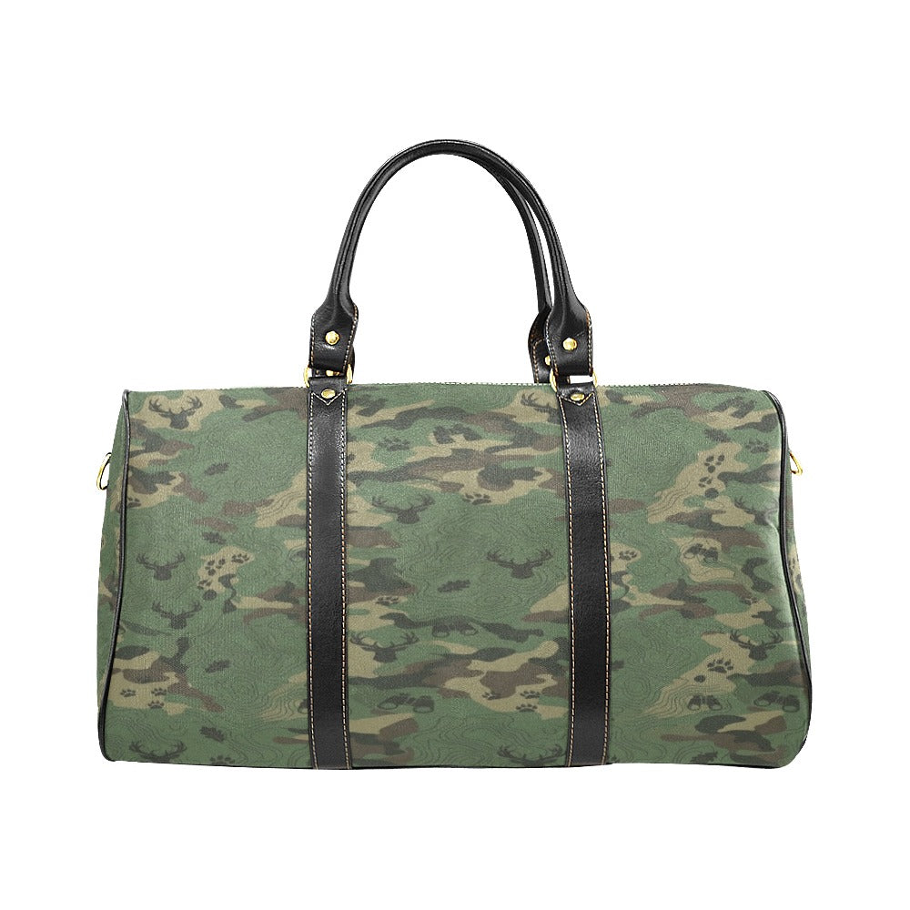 Rich & Rich JetSet Journey Woodland Trek Weekender Waterproof PU Leather Travel Bag/Large