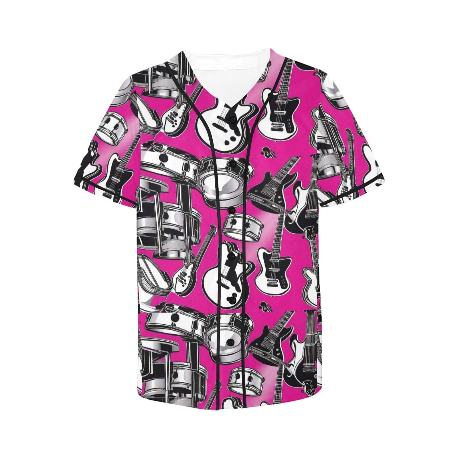 R&RH Instruments Women's All Over Print Baseball Jersey in premium mesh fabric with customizable design