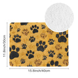 Rich and Rich Paw Print Pet Feeding Mat Pet Feeding Mat 40x30cm