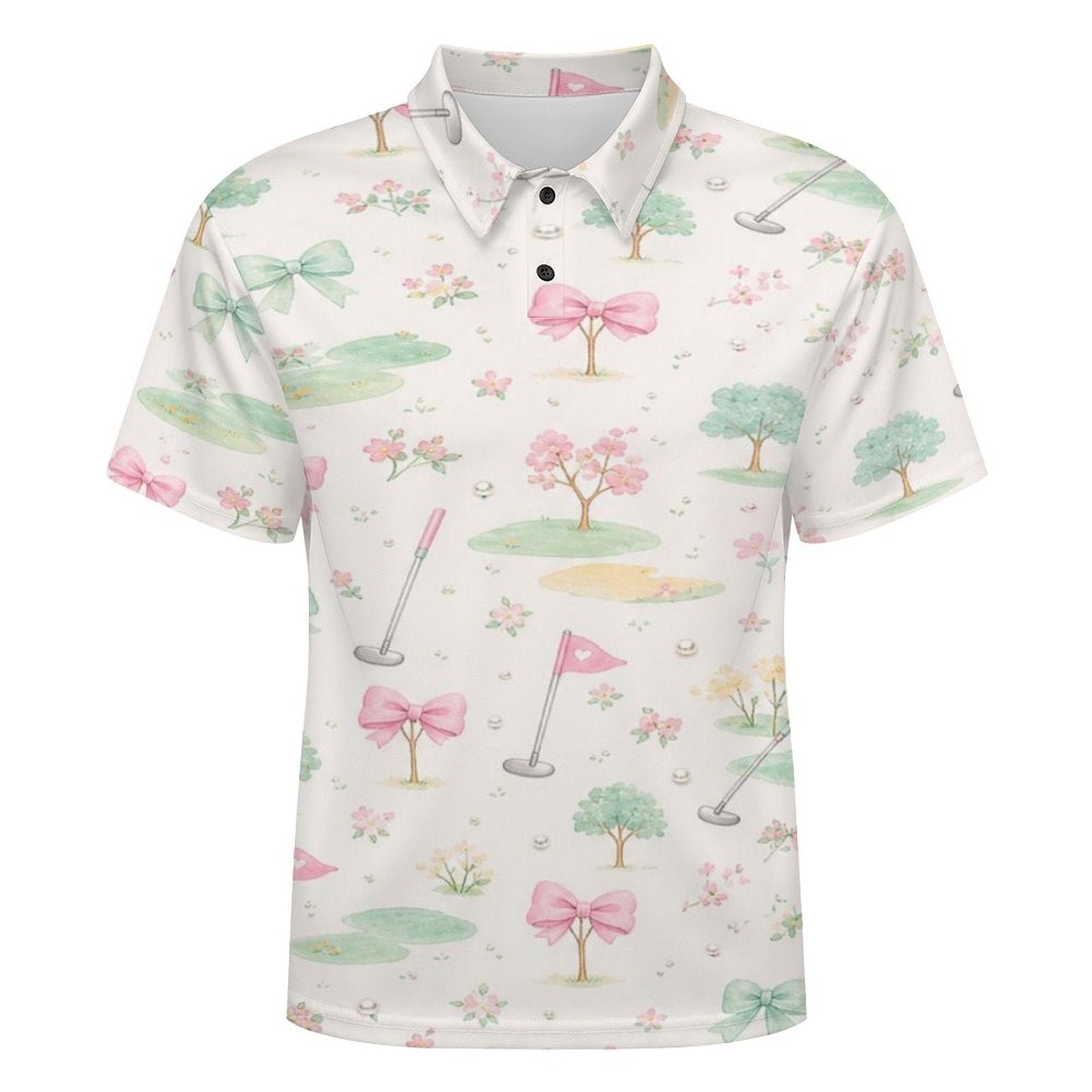 Rich and Rich Multicolor Graphic Women’s Polo Shirt | Lightweight Breathable Pique Polo