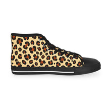 Load image into Gallery viewer, R&amp;RH Leopard Print High Top Sneakers for Stylish Comfort
