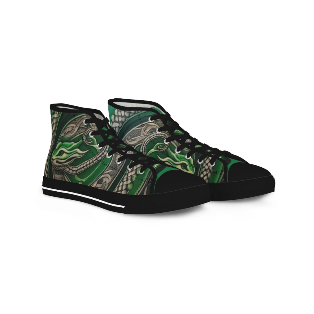 R&RH Men's Green Viper High Tops