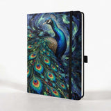 Rich and Rich Peacock of Dreams Notebook Strap Notebook