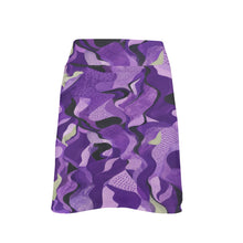 Load image into Gallery viewer, Rich and Rich Key Lime Abstract Women’s Skirt With Pockets | Athletic Skort With Built-In Shorts - Rich and Rich Homeopportunities
