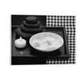 Rich and Rich Feng Shui Black White Canvas Print 16x20 Horizontal Wall Art