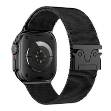 Load image into Gallery viewer, Magnetic Umbrella Buckle Milanese Stainless Steel Strap for Apple Watch
