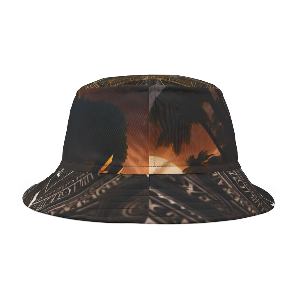 R&RH Juba Black Bucket Hat