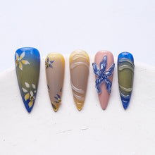 Load image into Gallery viewer, 1069 Handmade Nail Wear Nail Art Reusable Press on Nails False Nails
