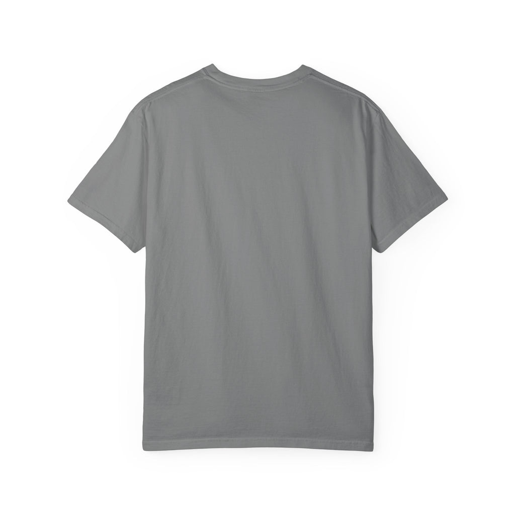 Desiree Sims Universe Fantasy Series Cast Poster T-shirt with cinematic magic print on garment-dyed fabric