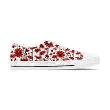 Load image into Gallery viewer, Floral Women&#39;s Low Top Sneakers - Stylish and Comfortable Casual Footwear
