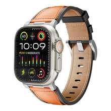 Load image into Gallery viewer, Dual-Tone Genuine Leather Band T01 for Apple Watch
