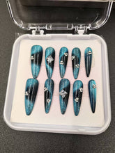 Load image into Gallery viewer, 1037- Handmade press on nails fake nails removable

