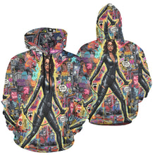 Load image into Gallery viewer, Rich and Rich Multicolor Caricature Hoodie for Women
