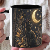 Rich & Rich Purr-fect Moonlight Halloween Mug (11oz)