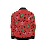 Critter Kicks Red Lady Bug Girls Bomber Jacket