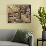 The Eternal Ethiopian Cross Canvas Wall Art Canvas Print 30x24inch