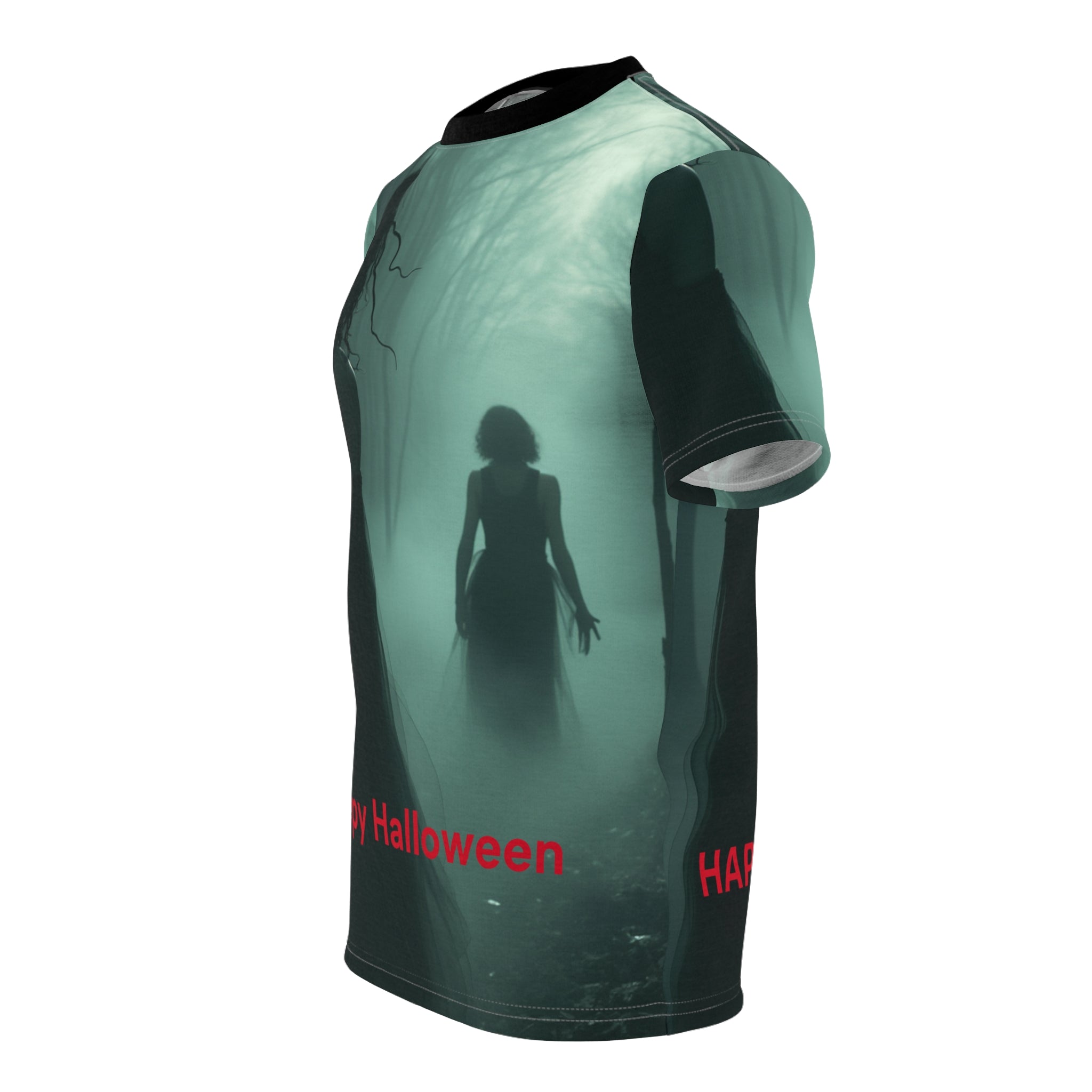 Mystical Forest Unisex Tee, Gloomy Atmosphere T-Shirt for Nature Lovers, Art Tee for Halloween, Unique Gift for Friends, Customizable [...]