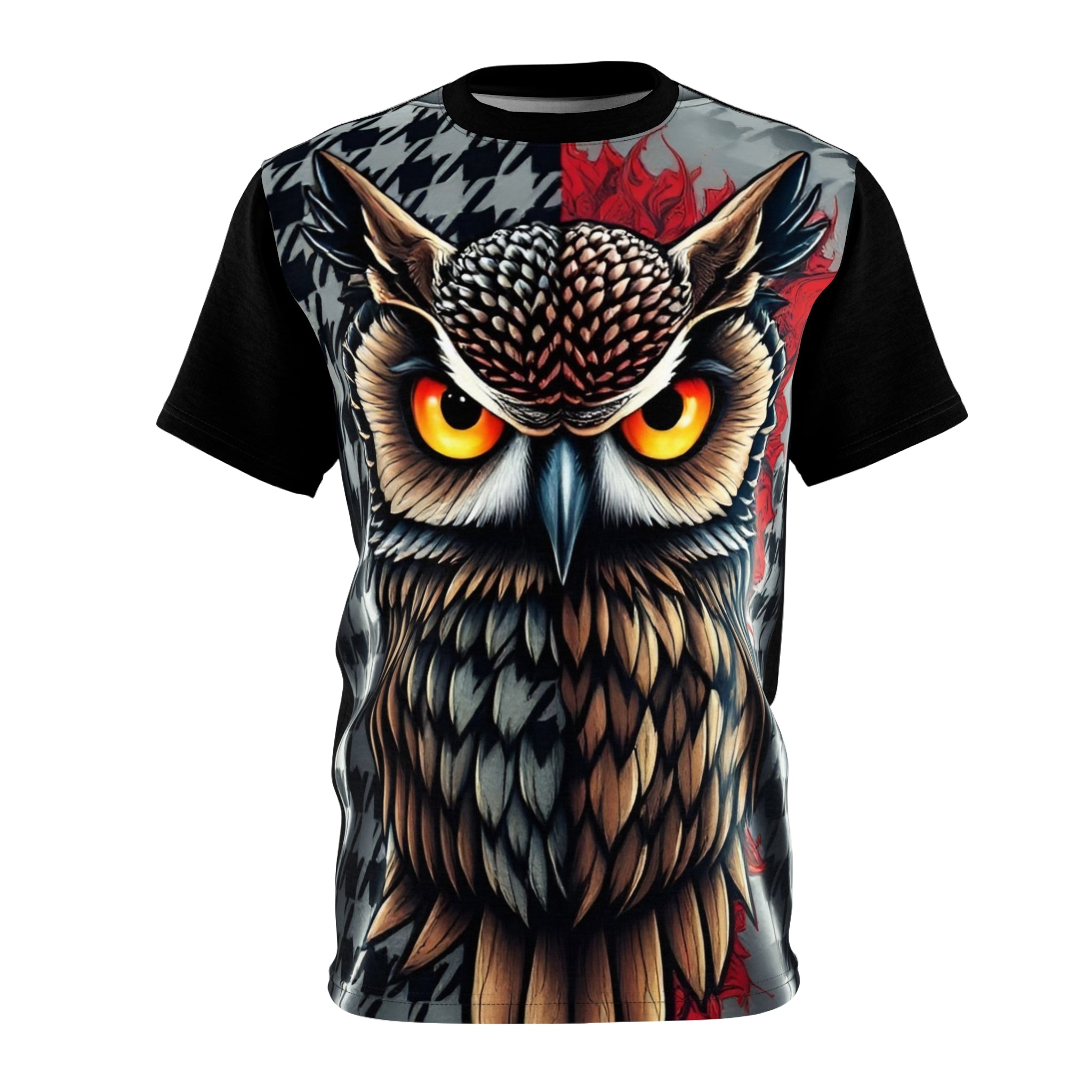 R&RH Houndstooth Black Multi Unisex T-Shirt