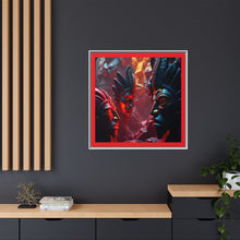 Load image into Gallery viewer, Vibrant Tribal Art Canvas Print - Framed Multi-Color Decor
