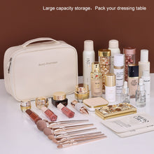 Load image into Gallery viewer, Free partition cosmetic bag, large capacity travel portable toiletry bag, makeup bag for women,Travel makeup bag,Makeup bag organizers, makeup bags small,
