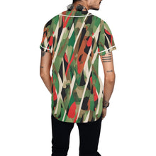 Load image into Gallery viewer, R&amp;RH Mens Camoflage Baseball Jersey All Over Print Baseball Jersey for Men (Model T50)
