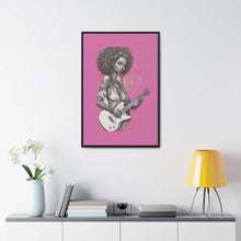 Load image into Gallery viewer, R&amp;RH Guitar Girl Portrait Frame - Rich and Rich Homeopportunities 
