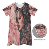 Rich and Rich Romantic Mauve Portrait Women's Dress Women's