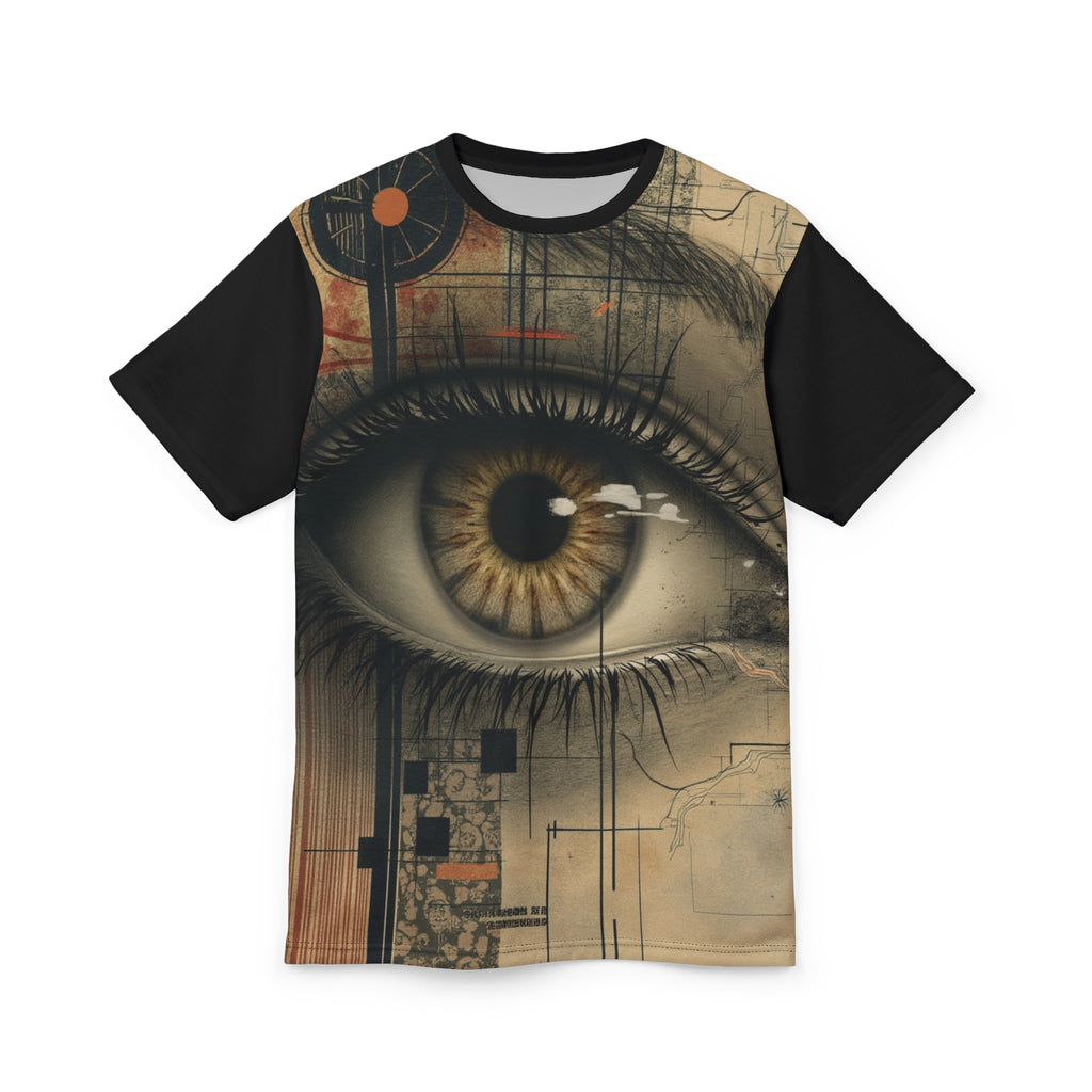 Eye-Catching Unisex Tee, Artistic Graphic Shirt, AOP T-Shirt, Unique Fashion Top, Gift for Art Lovers