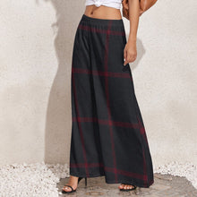 Load image into Gallery viewer, Rich and Rich Red Checker Women&#39;s Wide-Leg Pants
