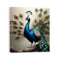 Amazing Peacock Decorative Canvas Painting 20x24 Vertical Frame