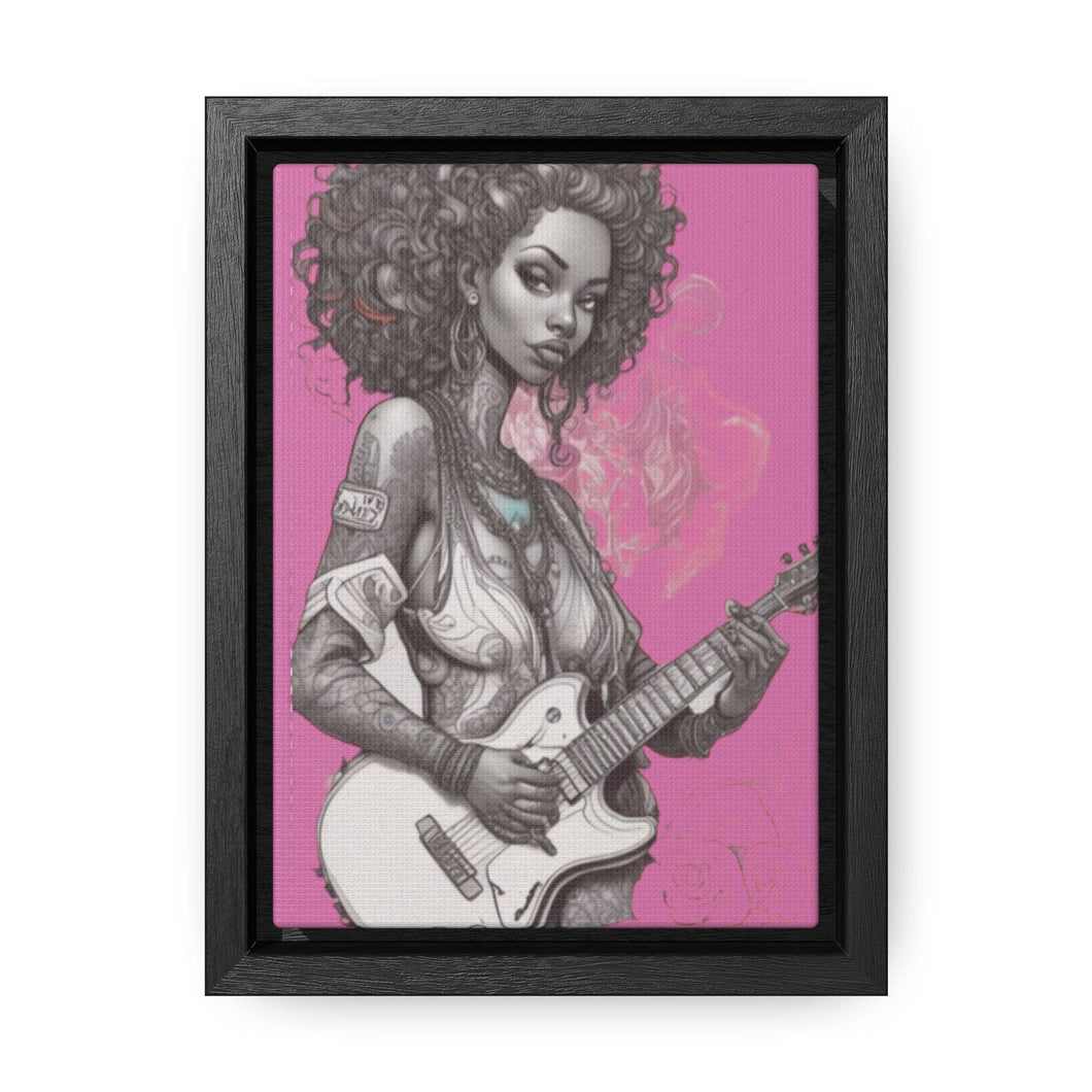 R&RH Guitar Girl Portrait Frame - Rich and Rich Homeopportunities 