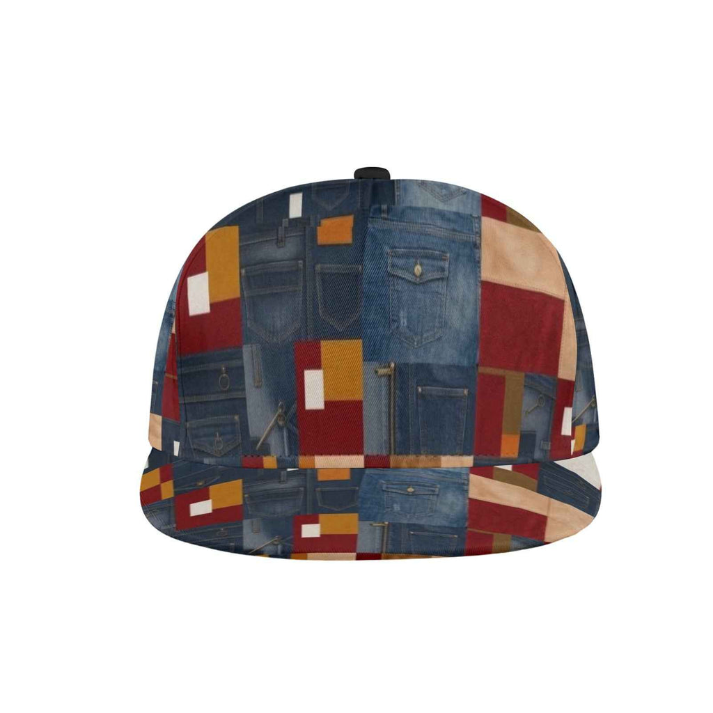 Rich and Rich Unisex Multicolor Jean Look Snapback Hat - Rich and Rich Homeopportunities