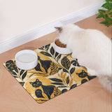 Rich & Rich Golden Whiskers Cat Feeding Mat Pet Feeding Mat 40x30cm