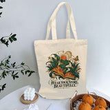 Rich and Rich Wear Your Story Women's Beige Tote Bag