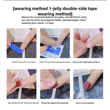 Load image into Gallery viewer, 1065 Handmade Nail Wear Nail Art Reusable Press on Nails False Nails
