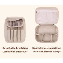 Load image into Gallery viewer, Free partition cosmetic bag, large capacity travel portable toiletry bag, makeup bag for women,Travel makeup bag,Makeup bag organizers, makeup bags small,
