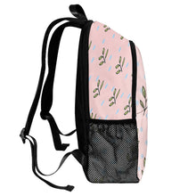 Load image into Gallery viewer, Rich and Rich Girls Bunny Designer Backpack | Pink Polka Dot 1200D Nylon Kids School &amp; Travel Bag - Rich and Rich Homeopportunities
