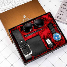 Load image into Gallery viewer, Mens Gift Set: Elegant Watch, Belt, and Wallet for Him - Perfect Men&#39;s Gift Set
