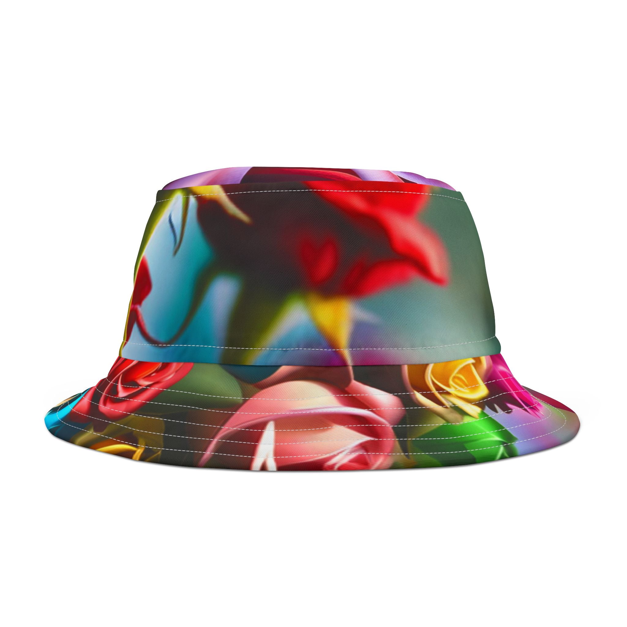 Vivid Roses Bucket Hat