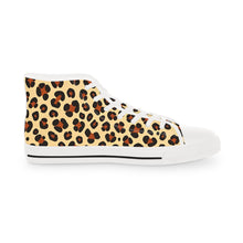 Load image into Gallery viewer, R&amp;RH Leopard Print High Top Sneakers for Stylish Comfort
