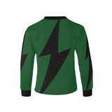 Critter Kicks King of the Jungle Boys Long Sleeve Green T-Shirt