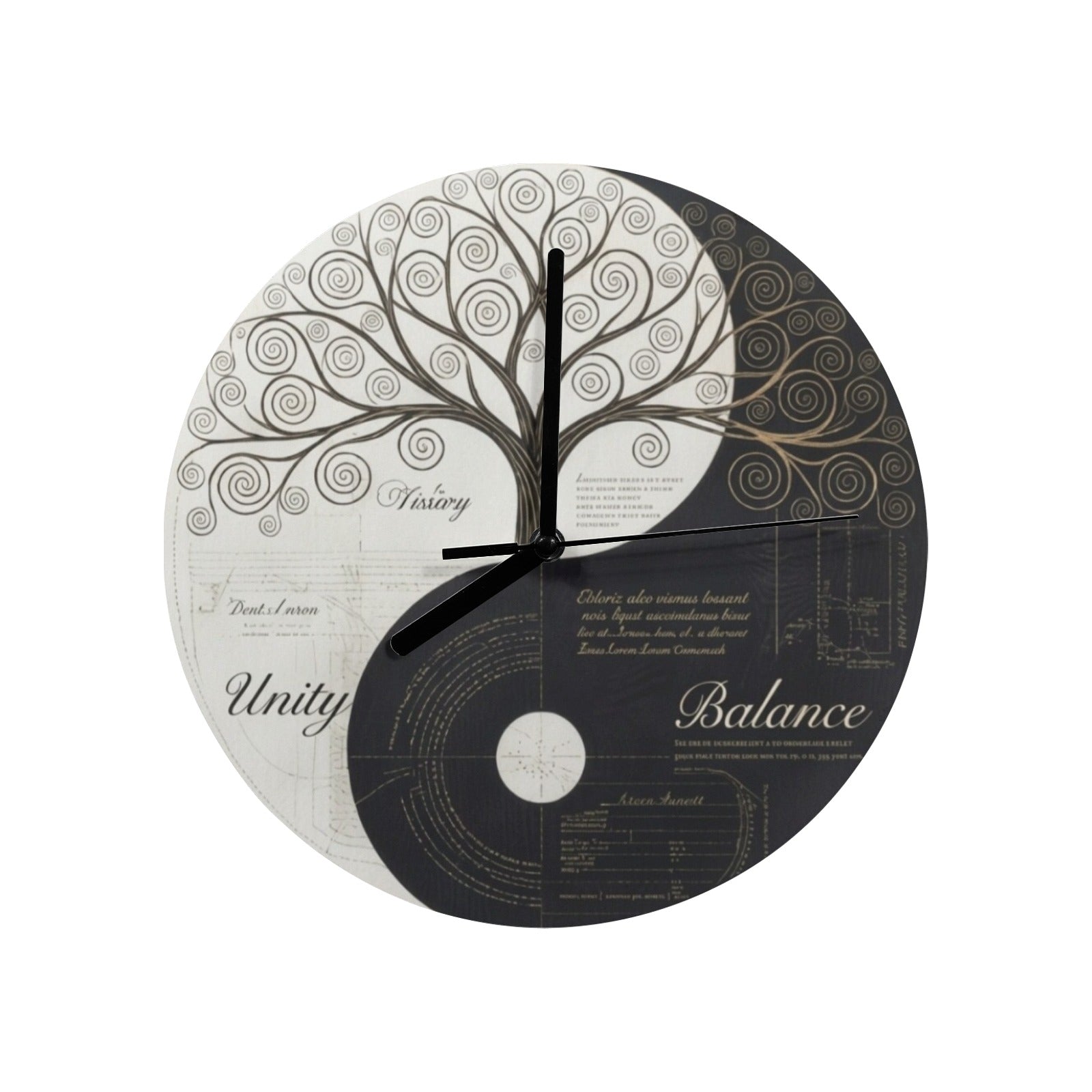 Rich and Rich Timeless Harmony Wall Clock