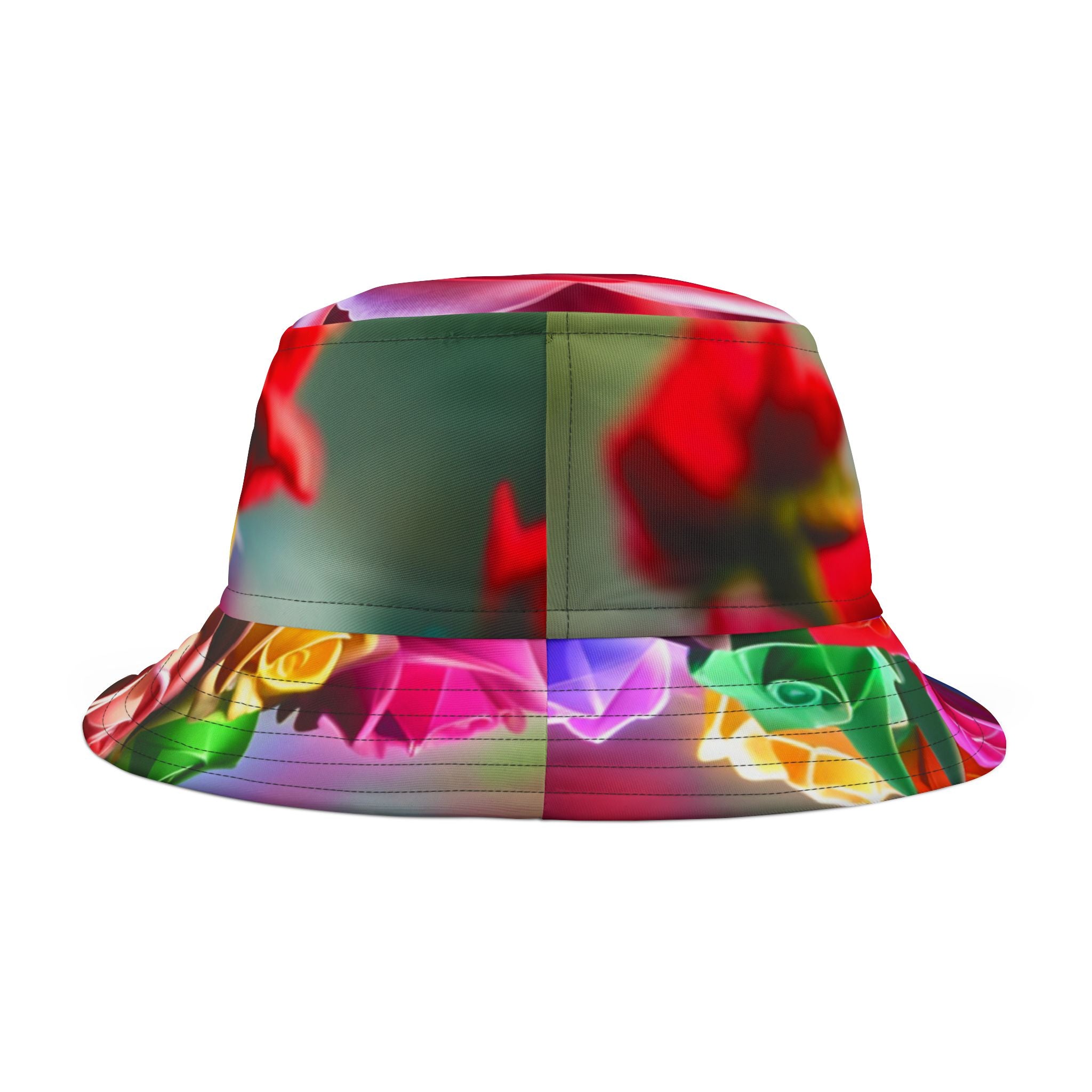 Vivid Roses Bucket Hat