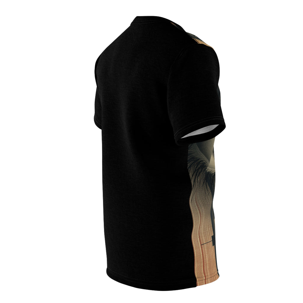 Eye-Catching Unisex Tee, Artistic Graphic Shirt, AOP T-Shirt, Unique Fashion Top, Gift for Art Lovers