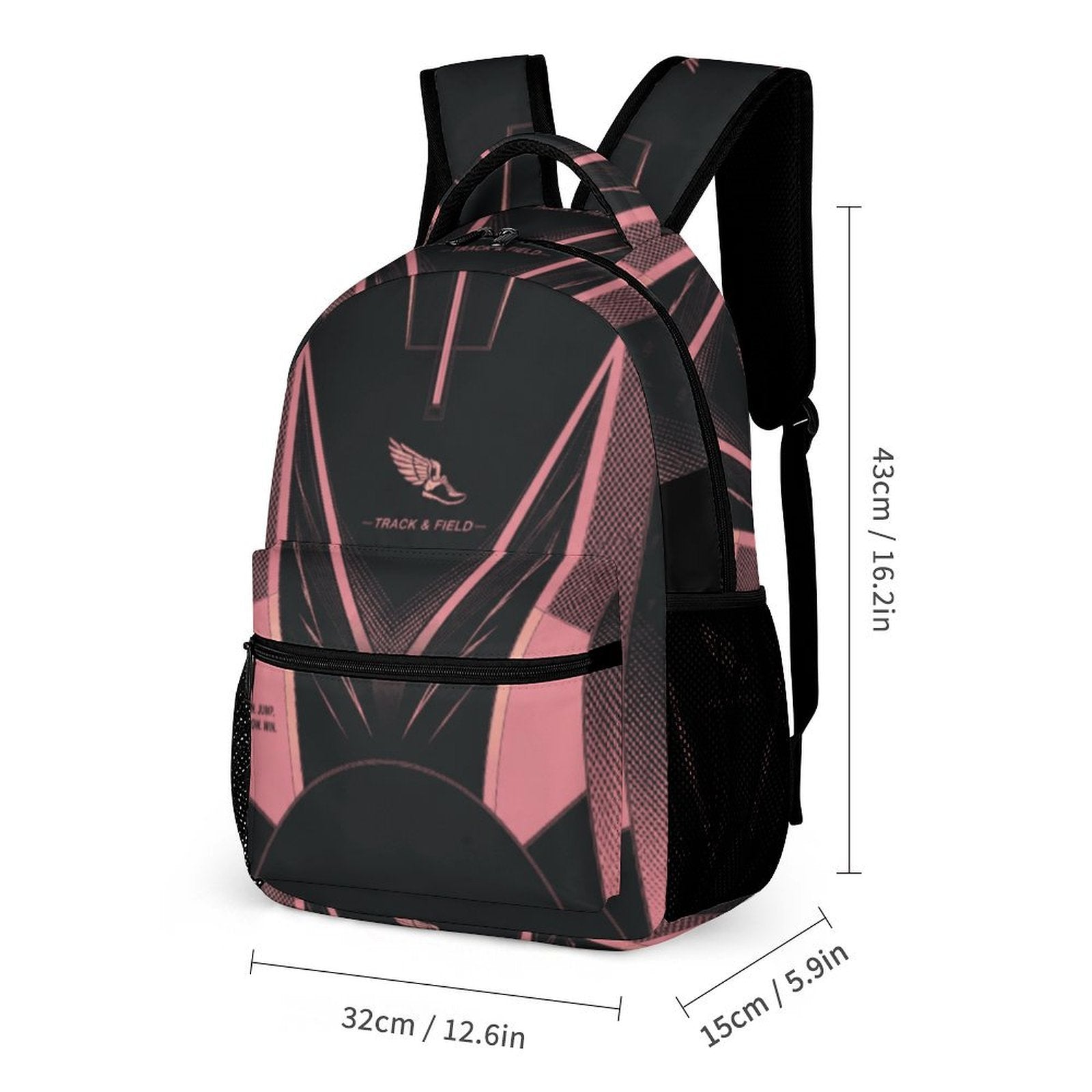 Rich and Rich Sport Utility Bold Track and Field Backpack Three Piece Set Combination