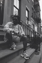Load image into Gallery viewer, Hood Lover (Vintage Denim - Oversize Shirt)
