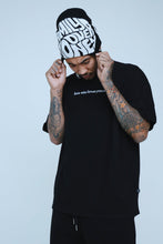 Load image into Gallery viewer, Love Who Loves You (Black - Oversize Shirt)
