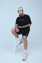 Load image into Gallery viewer, Love Who Loves You (Black - Oversize Shirt)

