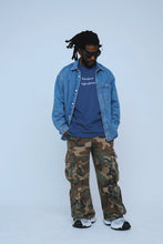 Load image into Gallery viewer, Friends In High Places (Navy - Oversize Shirt)
