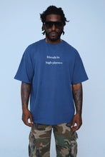 Load image into Gallery viewer, Friends In High Places (Navy - Oversize Shirt)
